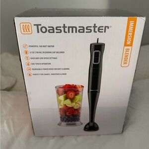 Toastmaster Black Immersion Blender